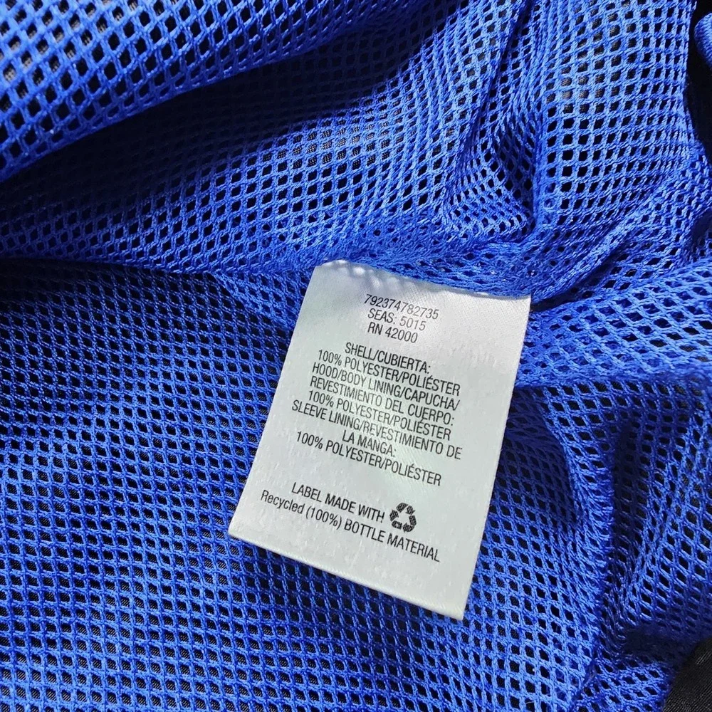 EVERLAST SPORT Jacket Mens Medium pockets Black‎ Blue Active Workout Gear